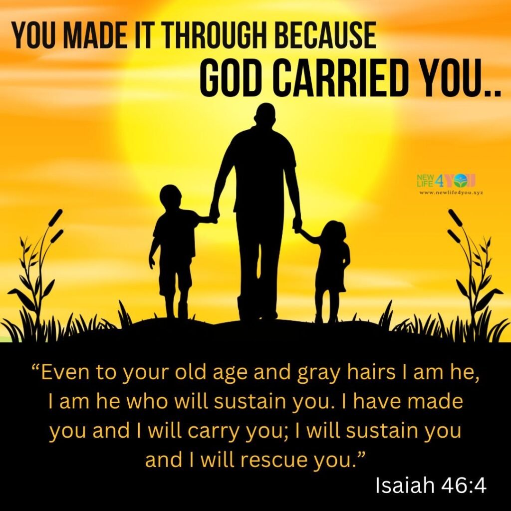 God’s Grace Has Carried You.