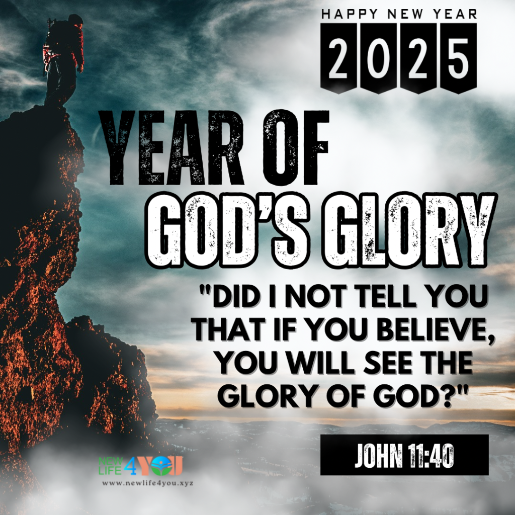 The Year of God’s Glory.