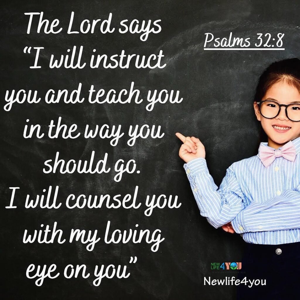 Let God Lead—He Knows the Way.