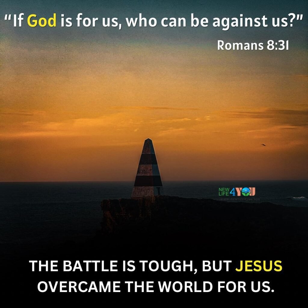God is for you — and that changes everything.
