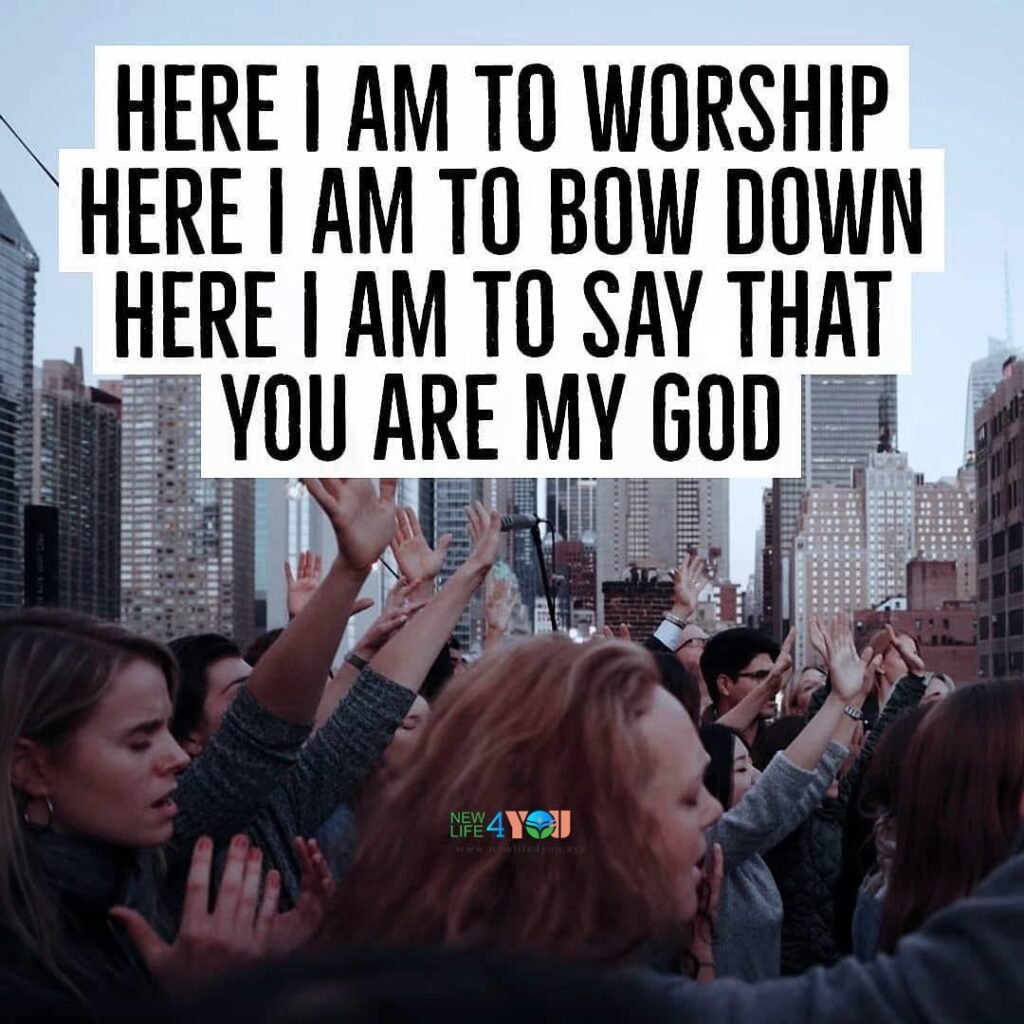 Praise God in the sunshine. Praise Him in the storm. He is worthy always.