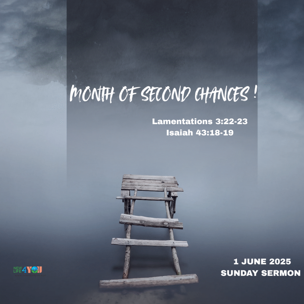 June - Your Month of Second Chances.