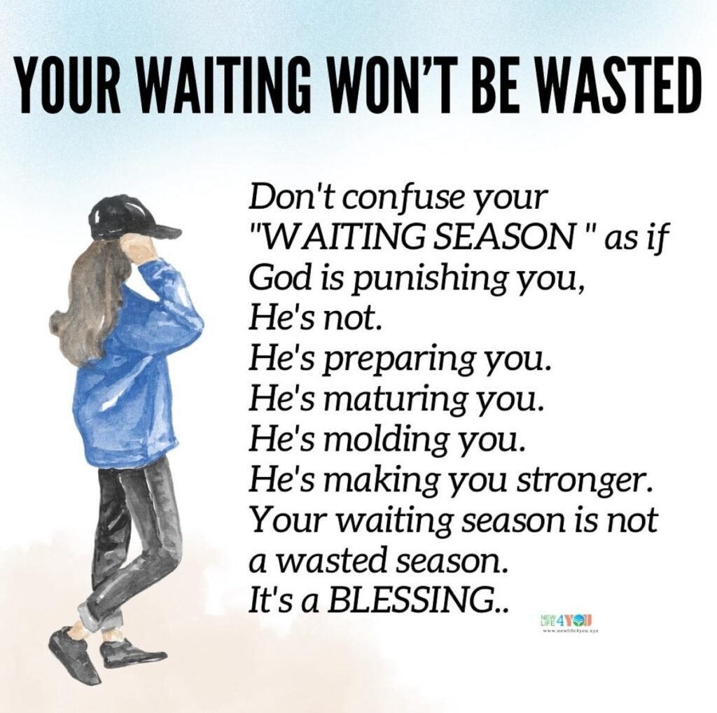 What feels like delay is often preparation. Trust God’s timing—it’s always perfect.