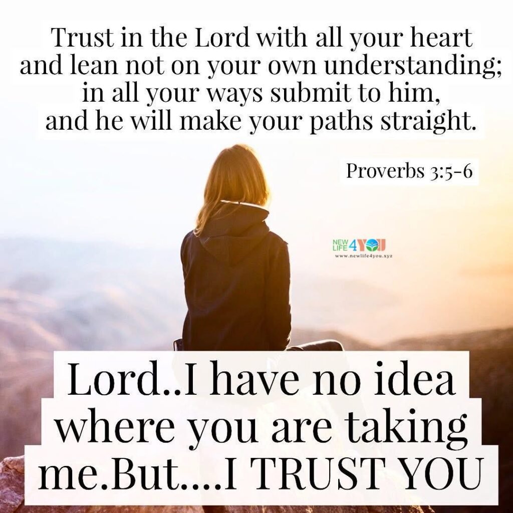 Trusting God today brings more peace than worrying about tomorrow ever will.