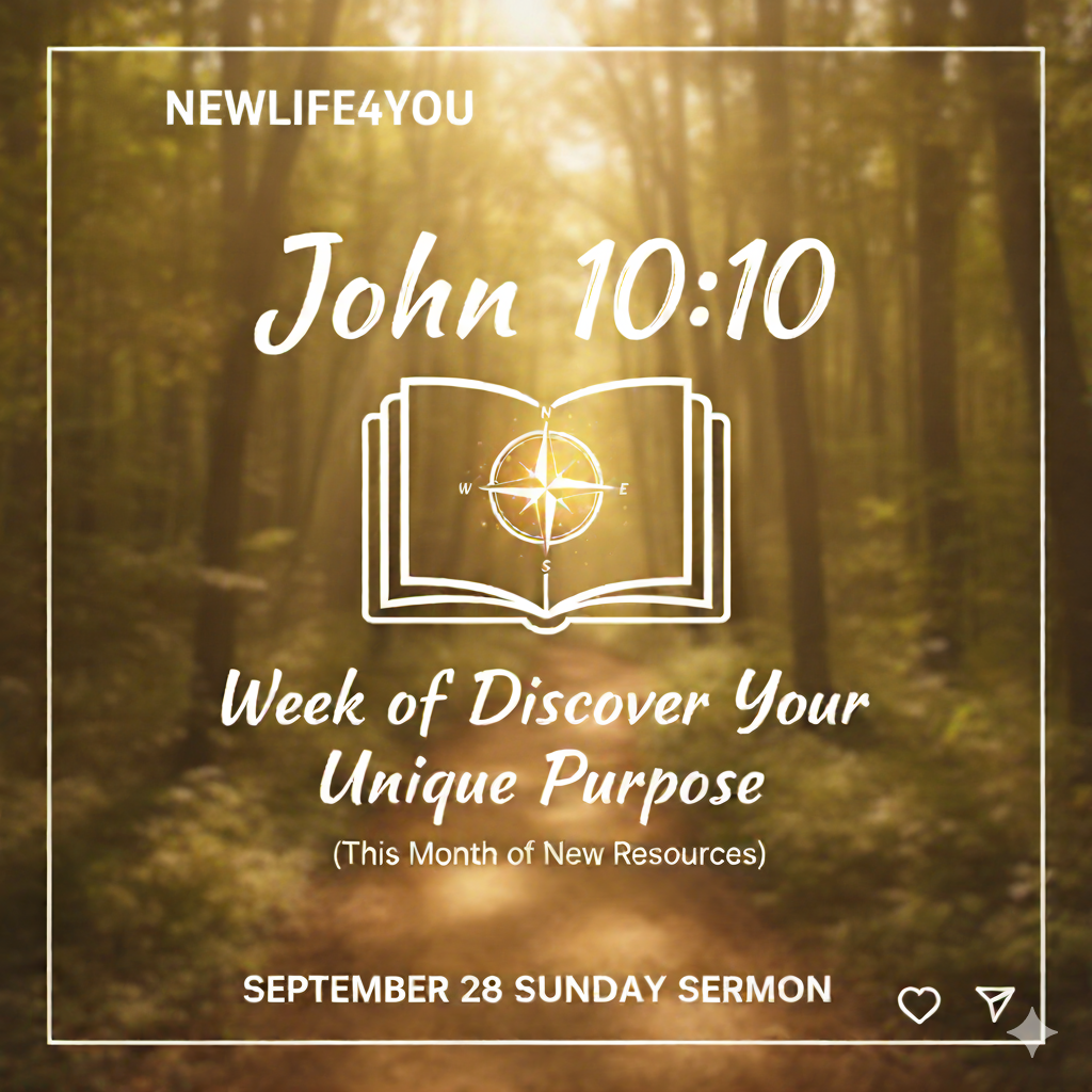 Discover Your Unique Purpose.