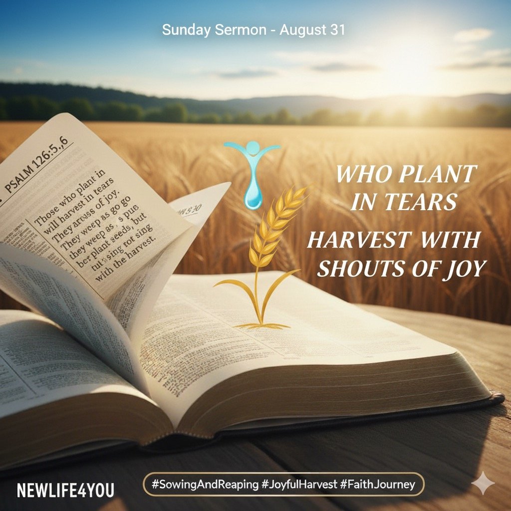 From Tears to Triumph: Those Who Plant in Tears, Harvest with Shouts of Joy