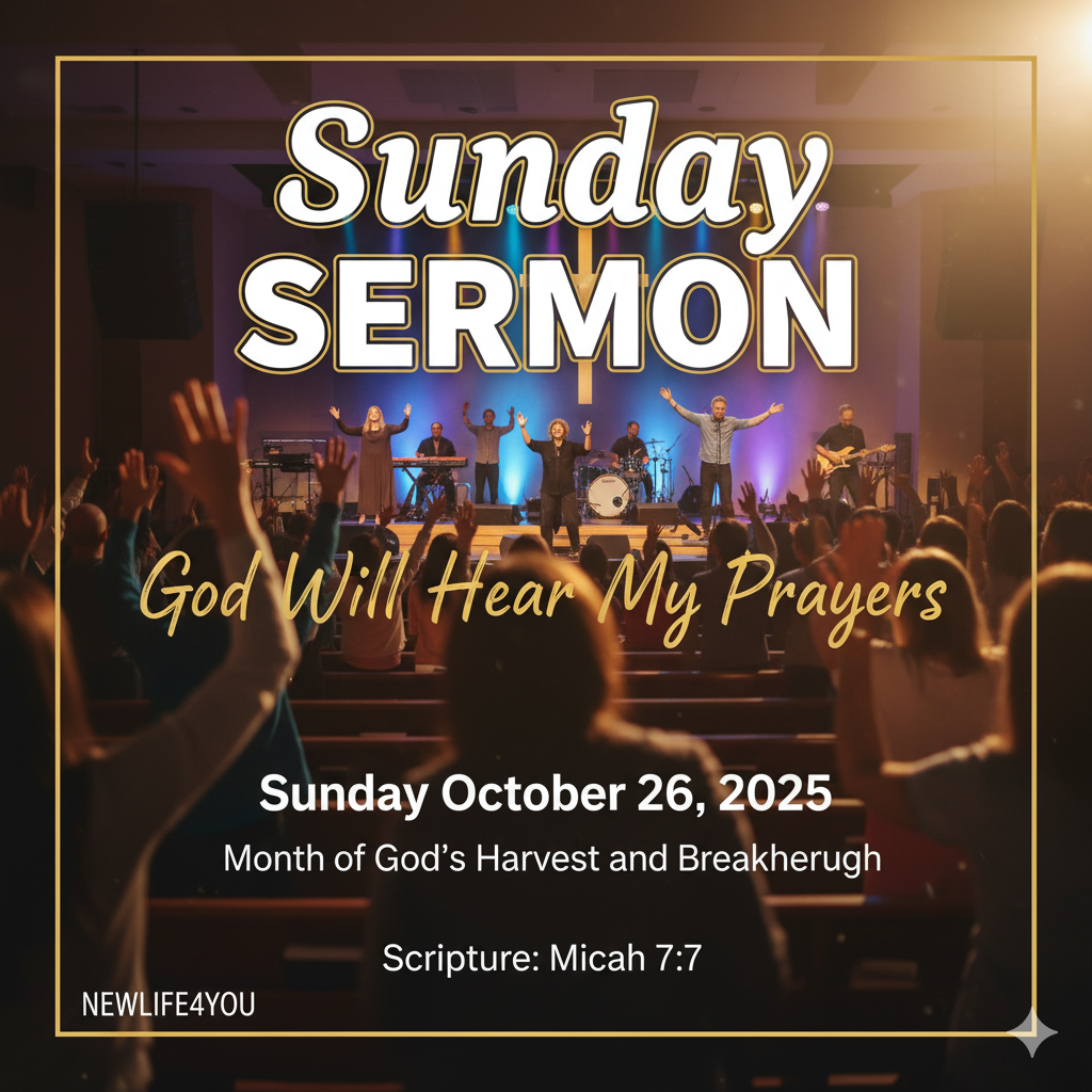 God Will Hear My Prayers.