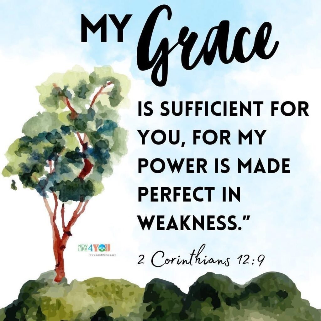 God’s grace will meet you right where you are and carry you forward one step at a time.