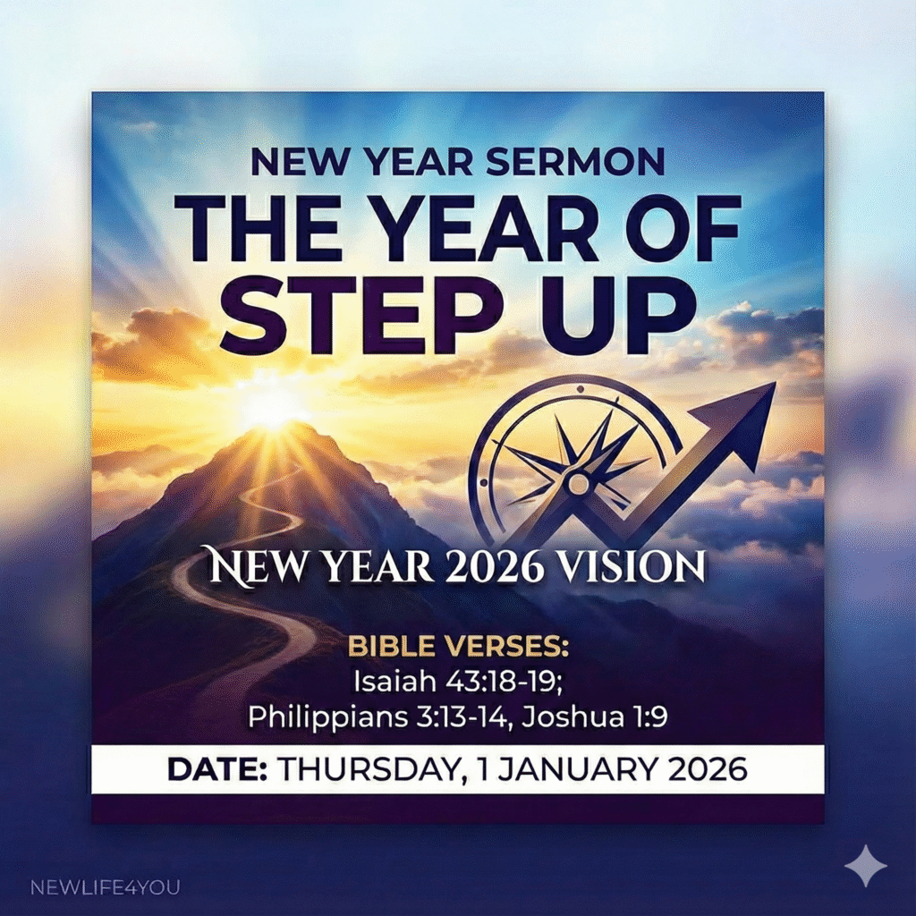 THE YEAR OF STEP UP.