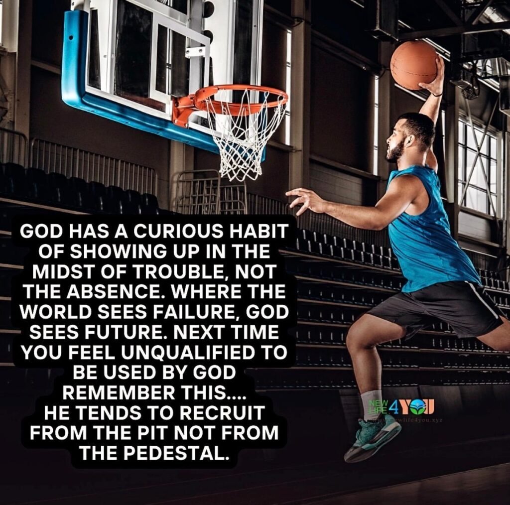 God uses storms to shape strength. Tested deeply. Used greatly. Chosen for more.