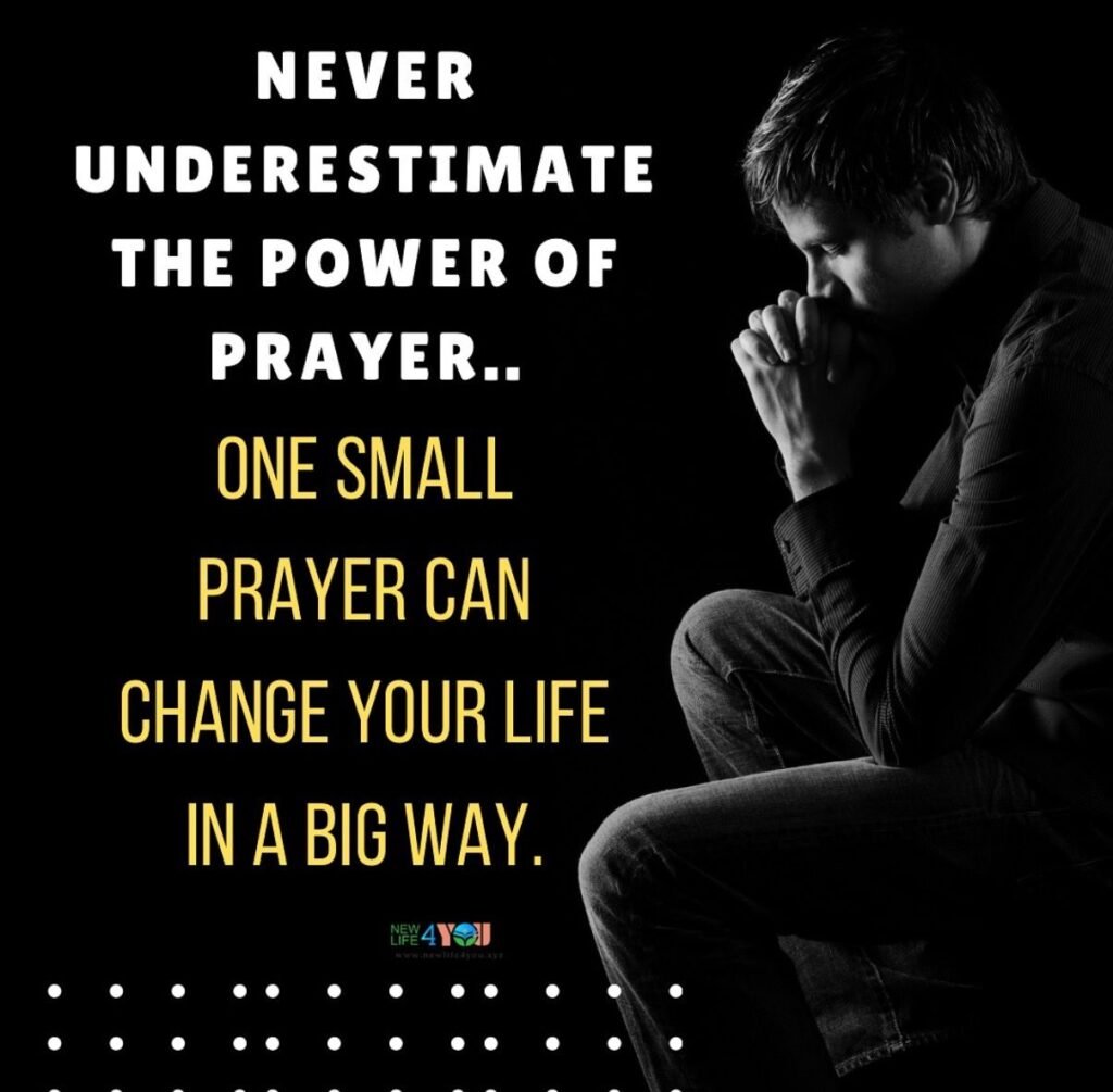 One small prayer. A willing heart. God hears, God moves, and everything changes.